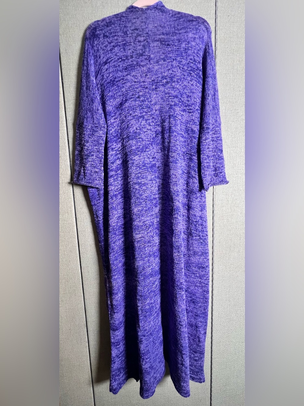 Isobel & Cleo Purple Knit Open Cardigan & Knit Tank - Picture 2 of 6